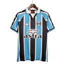 Camisa Grêmio Home 2000 Retrô - Azul e Preta