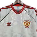 Camisa Manchester United 1991 Retrô - Branca