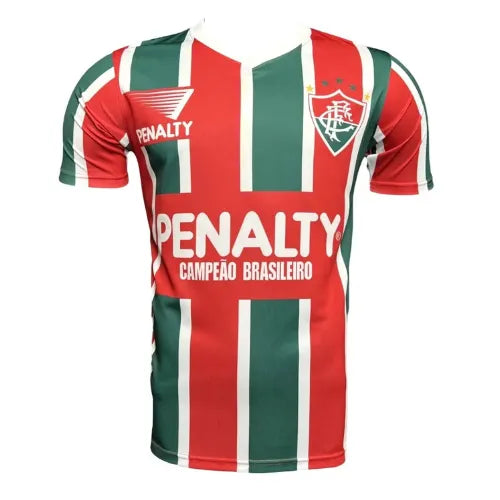 Camisa Fluminense Home 1993 Retrô - Vinho e Verde